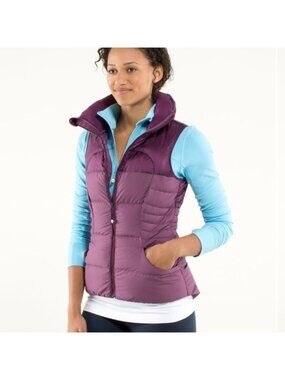 Lululemon Fluffin' Awesome Vest Plum